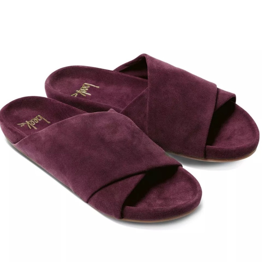 BEEK KEA in Plum suede